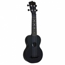 EVER PLAY WU-21X CARBON BLACK SOPRANO UKULELE