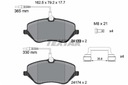 DISCS PADS TEXTAR FRONT CITROEN C5 III 330MM photo 3 - milautoparts-fr.ukrlive.com