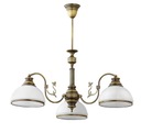 Żyrandol Klasyczny Lampa Salonu Zeus ZU-3 Patyna
