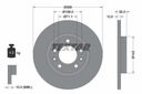 DISCS PADS TEXTAR REAR CITROEN C4 PICASSO 268MM photo 2 - milautoparts-fr.ukrlive.com