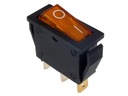 ПЕРЕКЛЮЧАТЕЛЬ С ПОДСВЕТКОЙ 3-контактный 2-полюсный 15А 250В переменного тока.