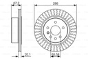 DISCS PADS BOSCH REAR OPEL OMEGA B WENT. photo 2 - milautoparts-fr.ukrlive.com