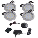 Светодиодный светильник ORBIT XL 3Вт, под шкаф, комплект из 4 лампочек