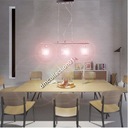 Závesné svietidlo nad stôl jedálenský luster 3 x G9 Farba chróm
