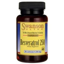 Swanson Resveratrol 250 mg 30 kapsúl Dátum spotreby do 2 týždňov od dátumu nákupu