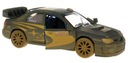 SUBARU IMPREZA WRC 2007 WERSJA RAJDOWA METALOWE