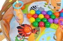 OKTATÓSZŐNYEG JÁRÓKA LABDÁKKAL OROSZLÁN GYEREKEKNEK Márka Coil