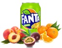 24x Sýtený nápoj Fanta Exotic 330 ml Kód výrobcu 996153