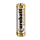 BATÉRIA ALKALINE AAAA LR61 4 EUROBATT 1 KS