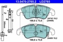 ATE CERAMIC PADS FRONT AUDI A6 C7 QUATTRO KRAKOW photo 2 - milautoparts-fr.ukrlive.com