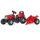 Rolly Toys rolyKid traktor na pedały Case z przyczepką Maksymalne obciążenie 30 kg