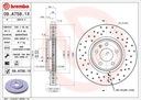 BREMBO XTRA DISCS FRONT AUDI A4 B8 A5 Q5 320MM photo 3 - milautoparts-fr.ukrlive.com