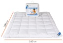 Prikrývka 160x200 Duo MEDICAL AMW Zimná ANTIALERGICKÁ teplá + 2 vankúše Výplňový materiál silikónový polyester