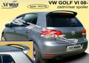 Спойлер спойлер для VW Golf 3/5 dw hb MK6 10/2008--