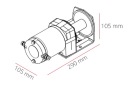 ЧОХОЛ NA WYCIAGARKE 2000-4500LBS DRAGON WINCH  фото 7