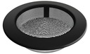Каминная вентиляционная решетка GRATKI fi 150, Круглая, Черный, Прочный