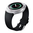 ЧЕРНЫЙ СИЛИКОНОВЫЙ РЕМЕШОК SAMSUNG GEAR S2 РАЗМЕР L