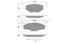 SABOTS DE FREIN DE FREIN TOMEX SEAT CORDOBA AVANT photo 2 - milautoparts-fr.ukrlive.com