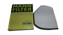 MANN FILTRE DE CABINE CU2897 MERCEDES W202 W210 E C photo 1 - milautoparts-fr.ukrlive.com