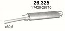 SILENCER CENTRAL TOYOTA RAV 4 26.325 photo 1 - milautoparts-fr.ukrlive.com