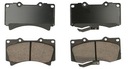 PADS BRAKE FRONT HUMMER H3 H3T 2006-2010 CERAMIC photo 1 - milautoparts-fr.ukrlive.com