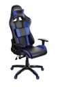 HERNÁ kancelárska stolička hráča čierno modrá EAN (GTIN) 5902751541724