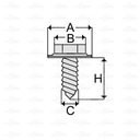 CITROEN C ELYSSE EVASION JUMPY SAXO VIS POUR KOL photo 2 - milautoparts-fr.ukrlive.com