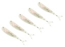 5 X DROP SHAD SWALLOW 7,5 см EXO SUPER LURE 2