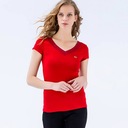 ФУТБОЛКА ЖЕНСКАЯ LACOSTE TF0610 RED M