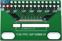 Печатная плата FPC/FFC 30pin 0,5 мм_______PCB-110