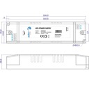 NAPÁJACÍ ADAPTÉR MINI 12V 5A 60W IP20 pre led pásy Značka LED-ONE