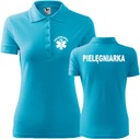Dámske tričko s potlačou Polo Sestrička XS Názov farby výrobcu Polówka dla Pielęgniarki XS S M L XL XXL
