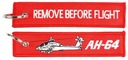 REMOVE BEFORE FLIGHT Брелок/кулон AH-64