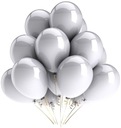 Серебряные воздушные шары. Большой, прочный и стильный 50 шт. 054