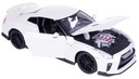 NISSAN GT-R 2017 BBURAGO METAL МОДЕЛЬ 1:24 БЕЛЫЙ