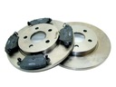 DISQUES 2 PC. SABOTS DE FREIN FORD MONDEO 3 MK3 2000-07 ARRIÈRE photo 1 - milautoparts-fr.ukrlive.com