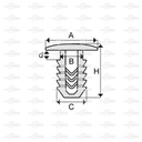 MERCEDES A CLASS W169 W176 CLAMPS MOULDINGS SILL photo 2 - milautoparts-fr.ukrlive.com