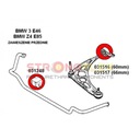 BUSHING INSERTS SWINGARM FRONT BMW 3 E46 POLYURETHANE photo 2 - milautoparts-fr.ukrlive.com