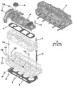 Kryt ventilov Odma 1.6 HDI 8v 92KM 112KM 2011- Katalógové číslo dielu 0248S0