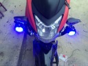 ГАЛОГЕН ФАРА LED (СВІТЛОДІОД) CREE U7 RING МОТОЦИКЛ 125W  (13745206103) фото min 12