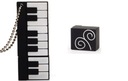 USB FLASH DISK 8 GB ORGAN KEYBOARD HUDBA + KĽÚČENKA Kapacita 8 GB