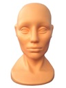 Figurína hlava plastová čierna na čiapky Nízka Kód výrobcu ufoczr