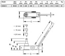 PNEUMATIC LIFT DEVICE COMPAC A4020-C (40/20 TON) photo 5 - milautoparts-fr.ukrlive.com