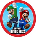 EXTRA VASTAG TORTAOSTYA SUPER MARIO 20 CM Gyártó kódja Opłatki TORTOWE URODZINOWE SUPER MARIO