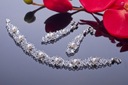 sada svadobných šperkov PERLY kryštály STRIEBRO Kód výrobcu 240421