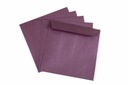 KOPERTY PERŁOWE FIOLETOWE KWADRATOWE 15,6 OZDOBNE