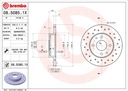 BREMBO XTRA DISCS REAR FIAT 500 PANDA 241X11MM photo 2 - milautoparts-fr.ukrlive.com