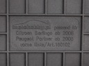 РЕЗИНОВЫЕ КОВРИКИ для Citroen Berlingo II _ с 2008 г. В АВТОМОБИЛЬ, ЧЕРНЫЕ, ПО РАЗМЕРУ
