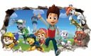 3D наклейка PAW PATROL с узором в виде отверстий 1