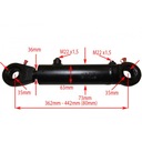 SHOCK-ABSORBER HYDRAULIC CYLINDER PISTON SKOK 80 2-STR photo 2 - milautoparts-fr.ukrlive.com